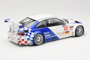 BMW M3 E46 GTR #42 J. Lehto / P. Ekblom ALMS 2001 Minichamps 1:18 100012142 Métal — image 3 sur 8