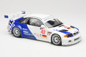 BMW M3 E46 GTR #42 J. Lehto / P. Ekblom ALMS 2001 Minichamps 1:18 100012142 Métal — image 6 sur 8