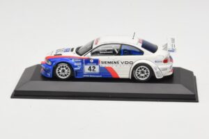 BMW M3 E46 GTR #42 P. Muller / J. Muller / H-J. Stuck / P. Lamy ADAC 24h Nurburgring 2004 Minichamps 1:43 BMW001 Métal