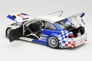 BMW M3 E46 GTR #43 D. Muller ALMS 2001 Minichamps 1:18 100012143 Métal — image 5 sur 8