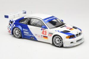 BMW M3 E46 GTR #43 D. Muller ALMS 2001 Minichamps 1:18 100012143 Métal — image 6 sur 8