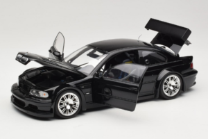 BMW M3 E46 GTR Street Noir Minichamps 1:18 100012105 Métal — image 2 sur 8
