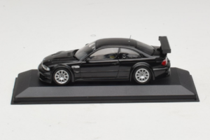 BMW M3 E46 GTR Street Noir Minichamps 1:43 BMW020 Métal