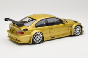 BMW M3 E46 GTR Street Phoenix Yellow Minichamps 1:18 80430309444 Métal — image 3 sur 8
