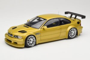 BMW M3 E46 GTR Street Phoenix Yellow Minichamps 1:18 80430309444 Métal