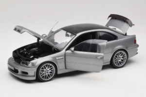 BMW M3 E46 GTR Street Gris Argenté Kyosho 1:18 08507S Métal — image 2 sur 8