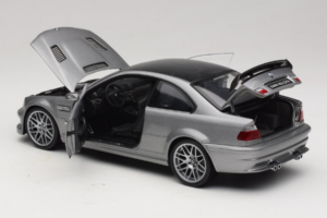 BMW M3 E46 GTR Street Gris Argenté Kyosho 1:18 08507S Métal — image 5 sur 8