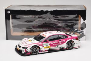 BMW M3 E92 DTM #16 BMW Team RMG A. Priaulx 2013 Minichamps 1:18 100132216 Métal — image 8 sur 8