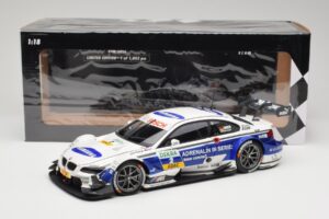 BMW M3 E92 #2 D. Werner BMW Team Schnitzer DTM 2013 Minichamps 1:18 100132202 Métal — image 8 sur 8