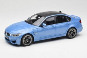 BMW M3 F80 Yas Marina Bleu GT Spirit 1:18 GT055 Résine