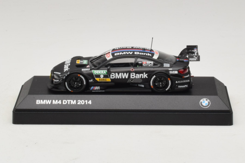 BMW M4 #9 B. Spengler BMW Team RBM DTM 2014 Minichamps 1:43 80422364861 Métal