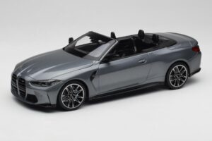 BMW M4 G82 Cabriolet Grey Metallic Minichamps 1:18 155021034 Métal