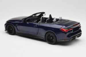 BMW M4 G82 Cabriolet Bleu Métallisé Minichamps 1:18 110021031 Métal — image 7 sur 8