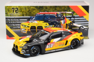 BMW M4 GT3 #72 D. Harper / M. Hesse / N. Verhagen BMW Junior Team 24 Hours of Nurburgring 2023 Minichamps 1:18 113232072 Méta — image 8 sur 8