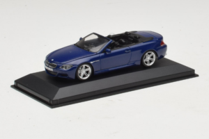 BMW M6 E64 Cabriolet Blue Metallic Minichamps 1:43 BMW017 Métal — image 2 sur 4