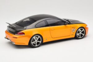 BMW M6 E63 AC Schnitzer Tension Yellow & Black Norev 1:18 183550 Métal — image 3 sur 8