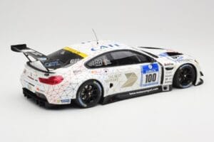 BMW M6 GT3 F13 #100 Schubert Motorsport J. Edwards / J. Klingmann 24h Nurburgring 2016 Minichamps 1:18 155162611 Métal — image 2 sur 6