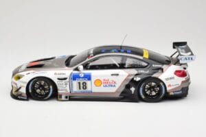 BMW M6 GT3 F13 #18 Schubert Motorsport A. Farfus / J. Krohn 24h Nurburgring 2016 Minichamps 1:18 155162618 Métal — image 3 sur 6