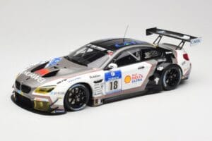 BMW M6 GT3 F13 #18 Schubert Motorsport A. Farfus / J. Krohn 24h Nurburgring 2016 Minichamps 1:18 155162618 Métal