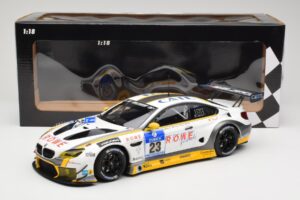 BMW M6 GT3 F13 #23 Rowe Racing A. Sims / P. Eng 24h Nurburgring 2016 Minichamps 1:18 155162623 Métal — image 6 sur 6