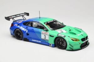 BMW M6 GT3 F13 #3 Falken Motorsports P. Düsseldorf / J. Müller VLN Winner Heat 4 2017 Minichamps 1:18 153172693 Métal — image 4 sur 6