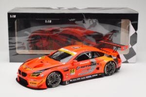 BMW M6 GT3 F13 #55 Autobacs Racing Team R. Takagi / K. Kobayashi Super GT Series 2016 Minichamps 1:18 155162655 Métal — image 6 sur 6