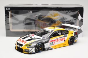 BMW M6 GT3 Rowe Racing #98 M. Wittmann / T. Blomqvist / P. Eng 4th Place 24 Hours Nurburgring 2020 Minichamps 1:18 155202698  — image 6 sur 6
