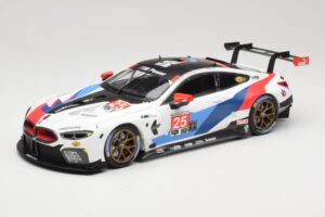 BMW M8 GTE Team RLL C. De Phillippi / B. Auberlen 2nd in Class 12 Hours of Sebring 2018 Minichamps 1:18 155182925 Métal
