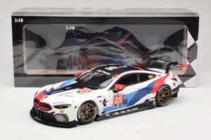 BMW M8 GTE Team RLL C. De Phillippi / B. Auberlen 2nd in Class 12 Hours of Sebring 2018 Minichamps 1:18 155182925 Métal — image 6 sur 6
