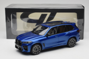 BMW X5 M F95 Competition Marina Bay Blue Metallic GT Spirit 1:18 GT967 Résine — image 6 sur 6