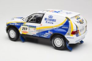 BMW X5 X-Raid #207 Dakar Rally 2004 Solido 1:18 SOLIDO001 Métal — image 7 sur 8