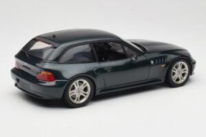 BMW Z3 Coupe 2.8 Green Metallic UT Models 1:18 20422 Métal — image 3 sur 7