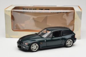 BMW Z3 Coupe 2.8 Green Metallic UT Models 1:18 20422 Métal — image 7 sur 7