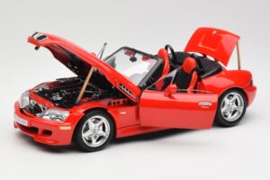 BMW Z3 E36/7 Roadster Rouge Bburago 1:18 3349 Métal — image 2 sur 8