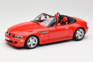 BMW Z3 E36/7 Roadster Rouge Bburago 1:18 3349 Métal