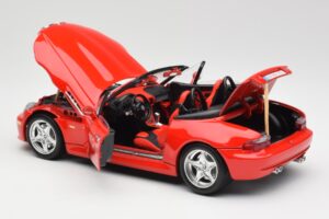 BMW Z3 E36/7 Roadster Rouge Bburago 1:18 3349 Métal — image 5 sur 8