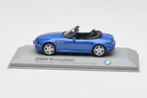 BMW Z3 Roadster 2.8 Bleu Minichamps 1:43 BMW003 Métal