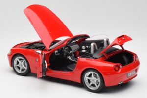 BMW Z4 E85 Roadster Rouge Bburago 1:18 34046 Métal — image 5 sur 8