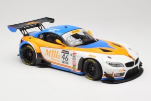 BMW Z4 E89 GT3 #46 Mills Racing M. Wittmer / A. Mills Pirelli World Challenge Sprint X-Series 2016 Minichamps 1:18 151162346  — image 4 sur 6