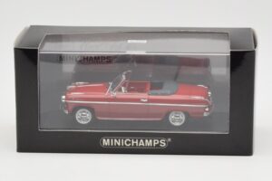 Borgward Isabella Cabriolet Rouge Minichamps 1:43 400096060 Métal — image 4 sur 4