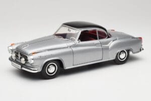 Borgward Isabella Coupé Gris & Noir Revell 1:18 8989 Métal