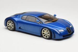 Bugatti EB 18.3 Chiron Bleu AUTOart 1:18 70911 Métal — image 6 sur 8