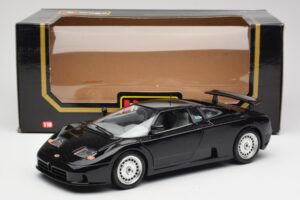 Bugatti EB110 Noir Bburago 1:18 3055 Métal — image 8 sur 8