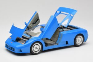 Bugatti EB110 Bleu Bburago 1:18 3035 Métal — image 2 sur 8