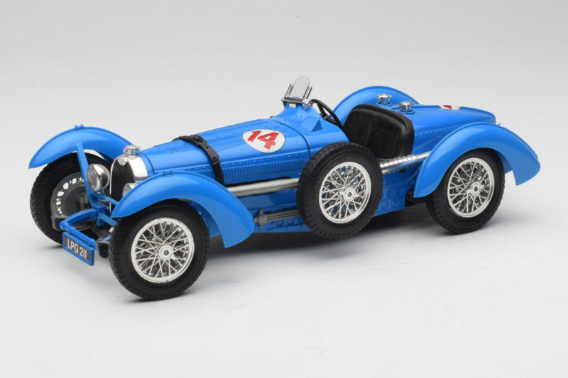Bugatti Type 51 Grand Prix #14 Bleu Bburago 1:18 3012-M1 Métal