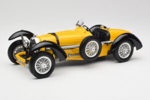 Bugatti Type 59 Jaune Bburago 1:18 3005 Métal