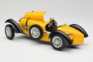 Bugatti Type 59 Jaune Bburago 1:18 3005 Métal — image 5 sur 8