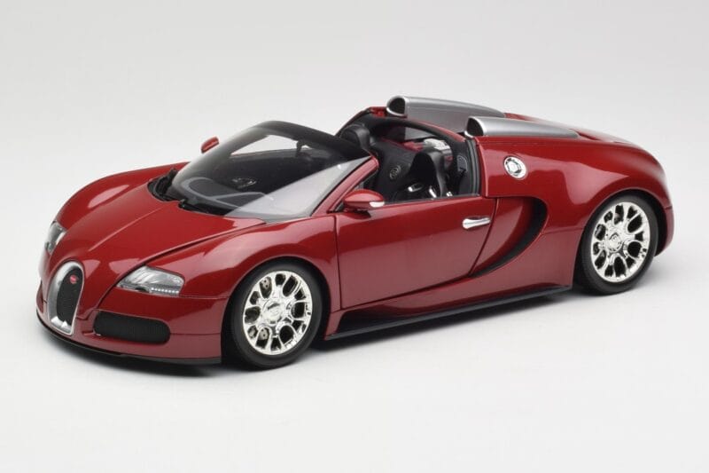 Bugatti Veyron Grand Sport Rouge Minichamps 1:18 100110832 Métal