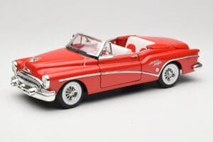 Buick Skylark Cabriolet Rouge Motormax 1:18 73129 Métal