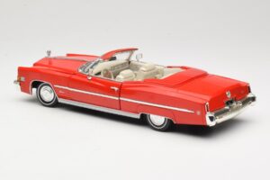 Cadillac Eldorado Cabriolet Rouge Anson 1:18 30387 Métal — image 7 sur 8